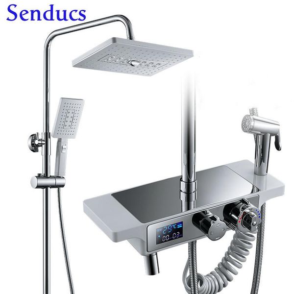 bathroom shower sets senducs cold digital set 0514h brass mixer faucets rainfall head luxury rohs
bathroom shower sets senducs cold digital set 0514h brass mixer faucets rainfall head luxury rohs