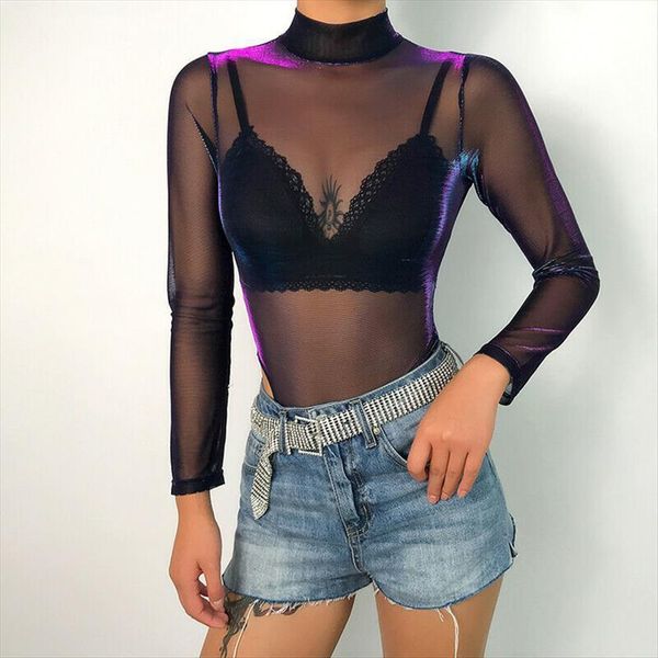 brand long sleeve bodysuit womens jumpsuits mesh sheer fishnet goth gothic transparent bodysuits fashion ladies club, Black;white
brand long sleeve bodysuit womens jumpsuits mesh sheer fishnet goth gothic transparent bodysuits fashion ladies club, Black;white
