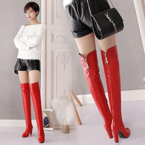 boots high heel over the knee women thigh ladies winter shoes woman cuissardes femme haut talon botas mujer maziao, Black
boots high heel over the knee women thigh ladies winter shoes woman cuissardes femme haut talon botas mujer maziao, Black