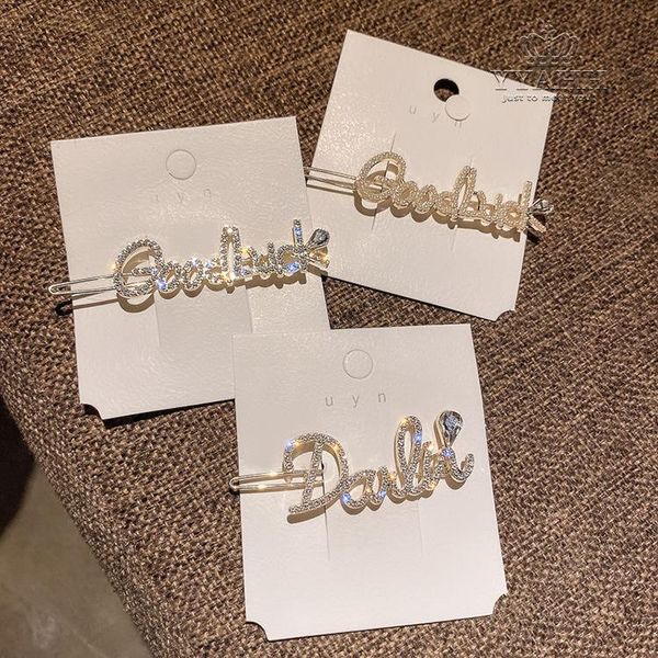 hair clips & barrettes south korea east gate web celebrity letter hairpin, girl a word clip fashion ins simple hairpin accessories, Golden;silver
hair clips & barrettes south korea east gate web celebrity letter hairpin, girl a word clip fashion ins simple hairpin accessories, Golden;silver
