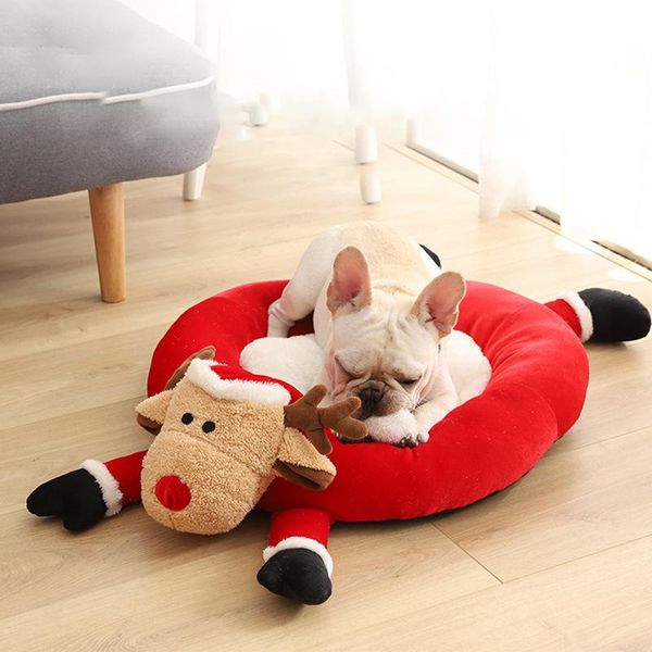 christmas cat dog bed house sleeping pet home warm year decor soft nest kennels & pens
christmas cat dog bed house sleeping pet home warm year decor soft nest kennels & pens