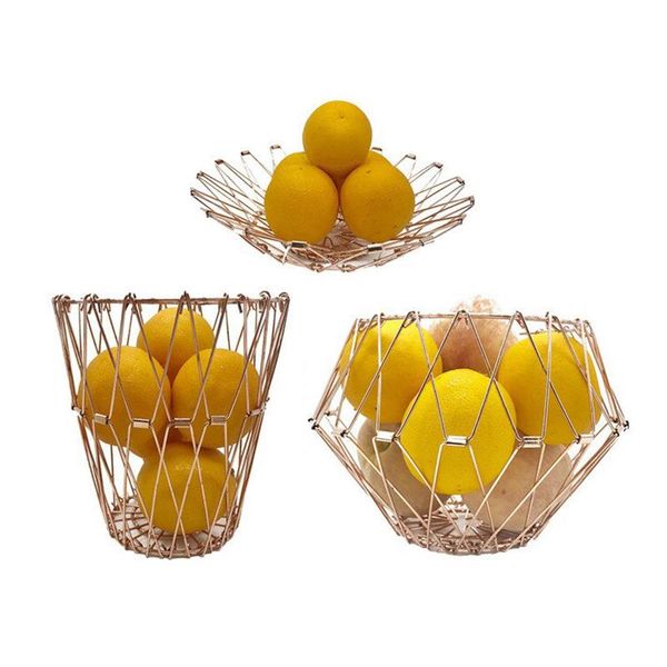 dishes & plates foldable iron fruit bowl basket metal wire snack tray rose gold storage holder kitchen drain rack living room
dishes & plates foldable iron fruit bowl basket metal wire snack tray rose gold storage holder kitchen drain rack living room
