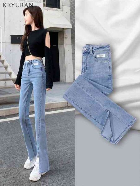 flare split denim pants women jeans black donna stretch bottoms skinny for trousers plus size, Blue
flare split denim pants women jeans black donna stretch bottoms skinny for trousers plus size, Blue