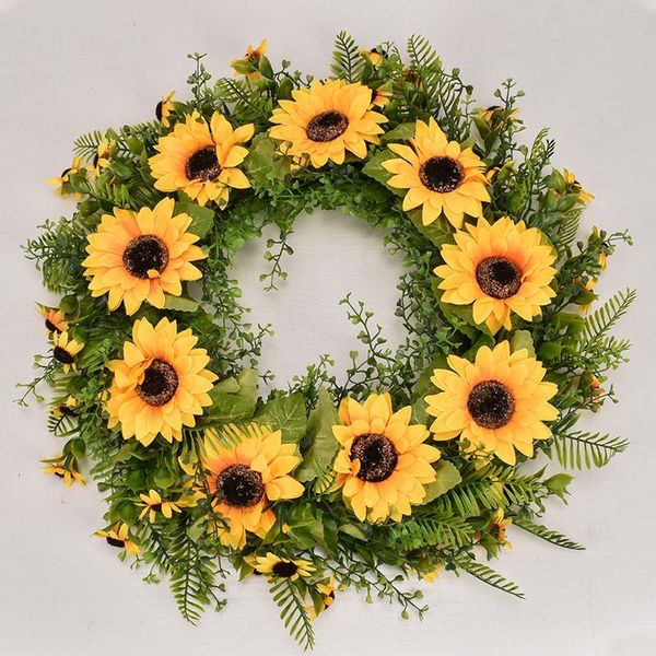 decorative flowers & wreaths white gypsophila simulation garland sunflower door decoration grass ring idyllic wedding pendant artificial flo
decorative flowers & wreaths white gypsophila simulation garland sunflower door decoration grass ring idyllic wedding pendant artificial flo