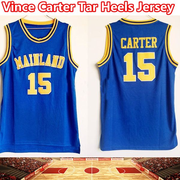 vince carter 15 north carolina tar heels school basketball jersey college stitched mainland jerseys high shirts men, Black
vince carter 15 north carolina tar heels school basketball jersey college stitched mainland jerseys high shirts men, Black