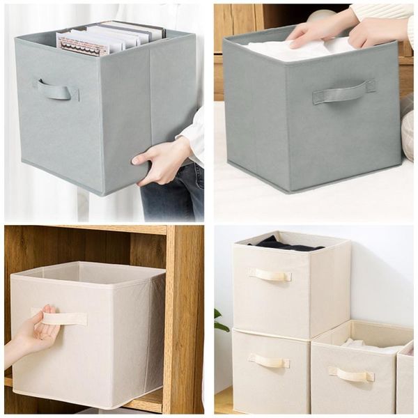 hooks & rails 1pcs non-woven fabric cube storage boxes baskets for nursery toys bins home bedroom office deskorganizer tools
hooks & rails 1pcs non-woven fabric cube storage boxes baskets for nursery toys bins home bedroom office deskorganizer tools