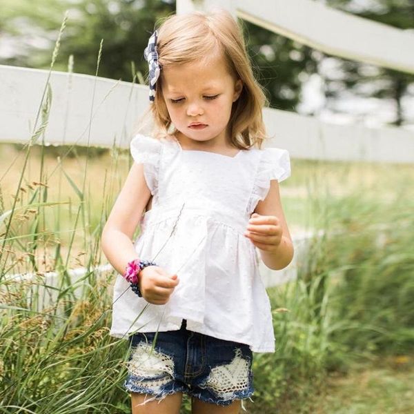 shirts 2021 ins born baby clothes cotton flying sleeve for girls embroidery point blouse girl summer princess dress top, White;black
shirts 2021 ins born baby clothes cotton flying sleeve for girls embroidery point blouse girl summer princess dress top, White;black