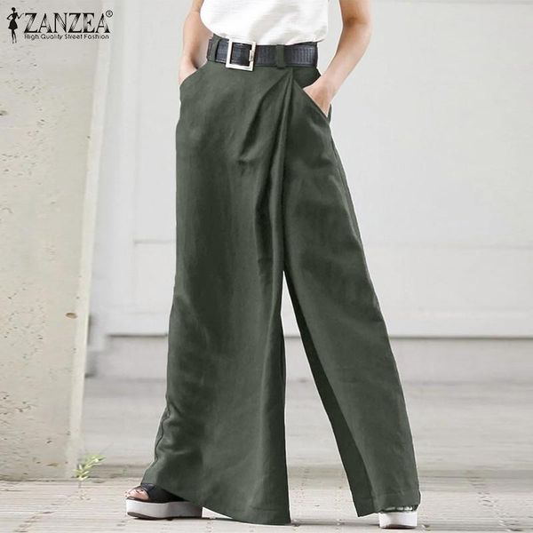 women's pants & capris irregular culottes women wide leg zanzea zipper elegant trouser holiday office work casual long pantalon palazzo, Black;white
women's pants & capris irregular culottes women wide leg zanzea zipper elegant trouser holiday office work casual long pantalon palazzo, Black;white
