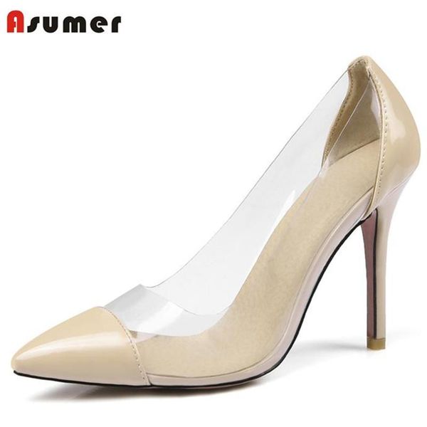asumer pointed toe shoes women spring autumn high thin heels big size 32-47 pu contracted party dress, Black
asumer pointed toe shoes women spring autumn high thin heels big size 32-47 pu contracted party dress, Black