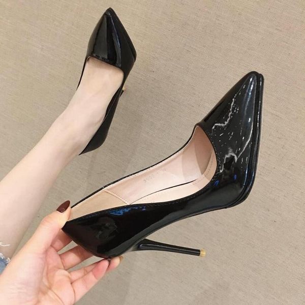 women pumps heeled shoes nude pointed toe high heel stiletto heels ladies 11 cm size 35-40 dress, Black
women pumps heeled shoes nude pointed toe high heel stiletto heels ladies 11 cm size 35-40 dress, Black