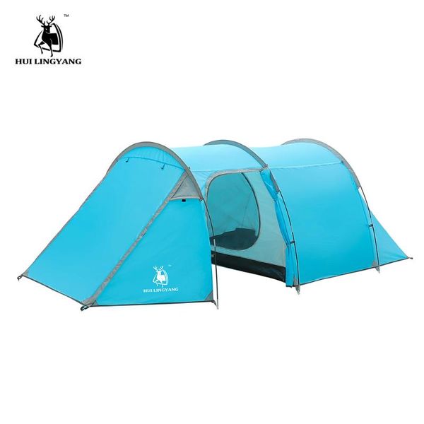 camping tent waterproof 3-4 person double layer tunnel outdoor hiking climbing ultralight large space beach tents and shelters
camping tent waterproof 3-4 person double layer tunnel outdoor hiking climbing ultralight large space beach tents and shelters