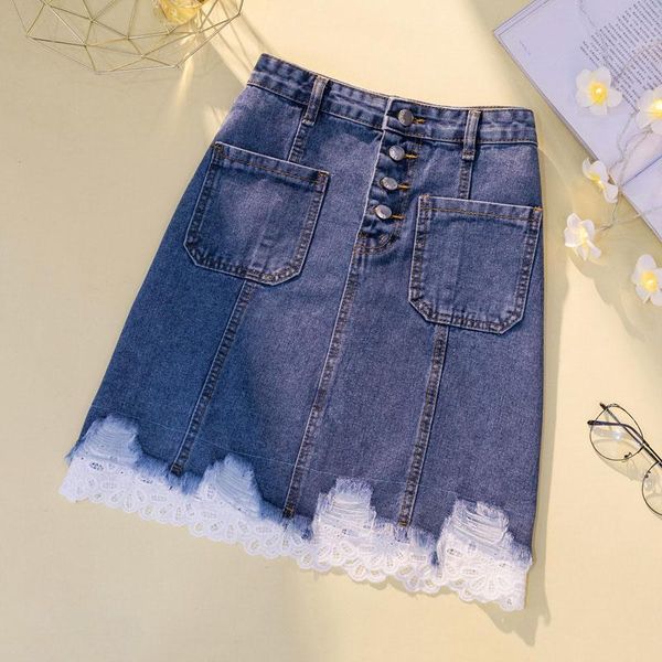 denim skirts women summer 2021 fashion lace splice short skirt female korean plus size single-breasted loose 4xl, Black
denim skirts women summer 2021 fashion lace splice short skirt female korean plus size single-breasted loose 4xl, Black