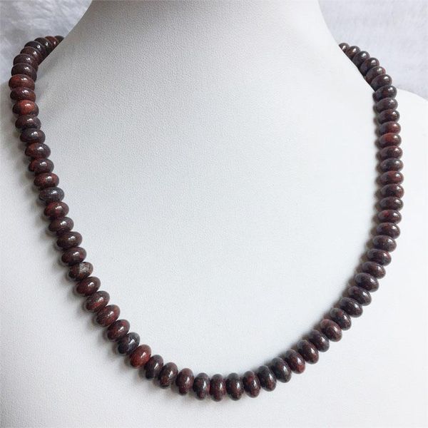 chains 5*8mm blood oriental brecciated jasper necklace gemstone natural stone jewelry elegant exquisite bead chain choker collier, Silver
chains 5*8mm blood oriental brecciated jasper necklace gemstone natural stone jewelry elegant exquisite bead chain choker collier, Silver