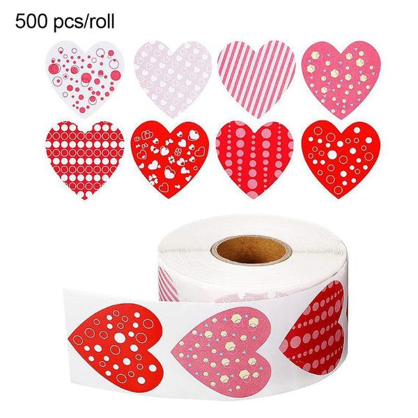 gift wrap 500pcs/roll love heart shaped label sticker scrapbooking packaging seal birthday party wedding supply stationery
gift wrap 500pcs/roll love heart shaped label sticker scrapbooking packaging seal birthday party wedding supply stationery