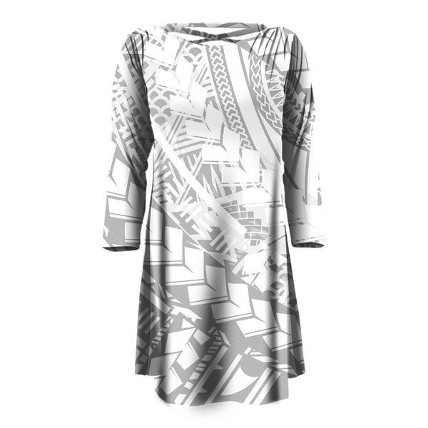 casual dresses polynesian puletasi tribal design vintage floral print women long sleeve dress plus size cutout backless oem custom, Black;gray
casual dresses polynesian puletasi tribal design vintage floral print women long sleeve dress plus size cutout backless oem custom, Black;gray