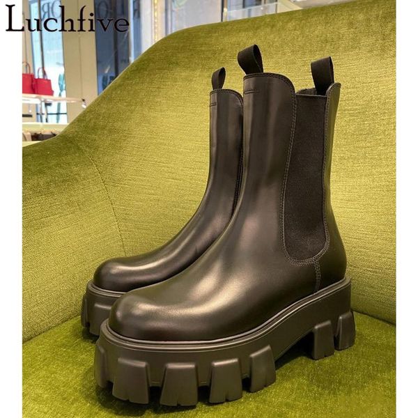 boots genuine leather platform round toe shoes woman thick bottom ladies runway black women
boots genuine leather platform round toe shoes woman thick bottom ladies runway black women
