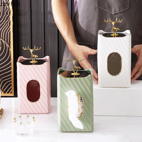 tissue boxes & napkins creativity ceramic box golden deer decorative porcelain removable dining table napkin holder paper towel case
tissue boxes & napkins creativity ceramic box golden deer decorative porcelain removable dining table napkin holder paper towel case