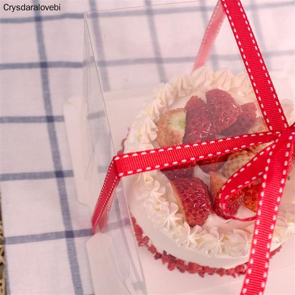 gift wrap 10pcs transparent birthday decoration diy handmade cake package boxes white plastic bottom baby show supplies
gift wrap 10pcs transparent birthday decoration diy handmade cake package boxes white plastic bottom baby show supplies