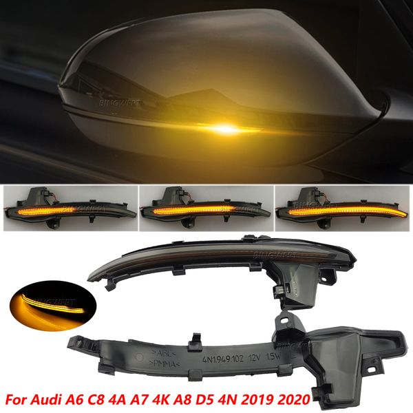 sequential led turn signal side mirror indicator light for audi a6 c8 4a a7 4k a8 d5 4n 2018-2020 car accessories
sequential led turn signal side mirror indicator light for audi a6 c8 4a a7 4k a8 d5 4n 2018-2020 car accessories