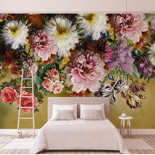 wallpapers custom any size wall cloth european style retro rose flowers murals waterproof wallcloth living room sofa background paper
wallpapers custom any size wall cloth european style retro rose flowers murals waterproof wallcloth living room sofa background paper