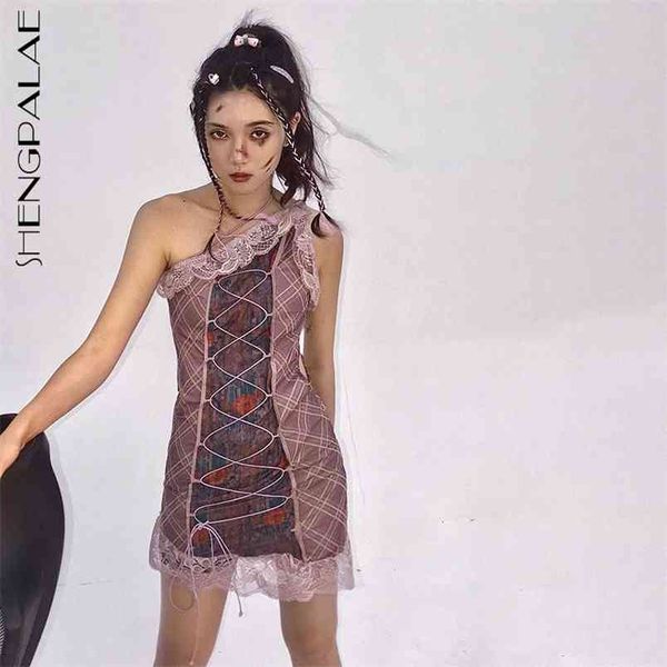 peersonality irregular shoulder strap dress women's summer sleeveless lace bangage above knee dresses 5c148 210427, Black;gray
peersonality irregular shoulder strap dress women's summer sleeveless lace bangage above knee dresses 5c148 210427, Black;gray