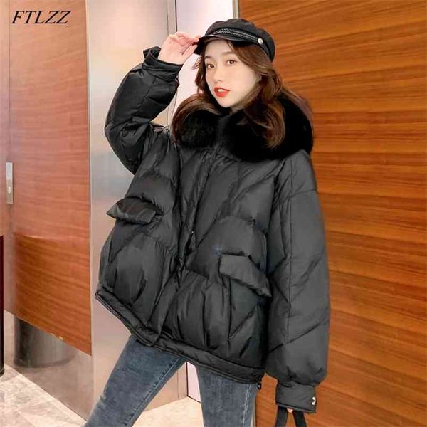winter women oversize big real fur collar hooded down parkas thick warm 90% white duck coat loose black snow outwear 210430
winter women oversize big real fur collar hooded down parkas thick warm 90% white duck coat loose black snow outwear 210430