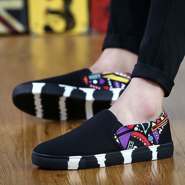 shoe driving moccasins canvas graffiti alpercatas zapatos chaussure male casual tennis tyg56 flat shoes lgtd, Black
shoe driving moccasins canvas graffiti alpercatas zapatos chaussure male casual tennis tyg56 flat shoes lgtd, Black