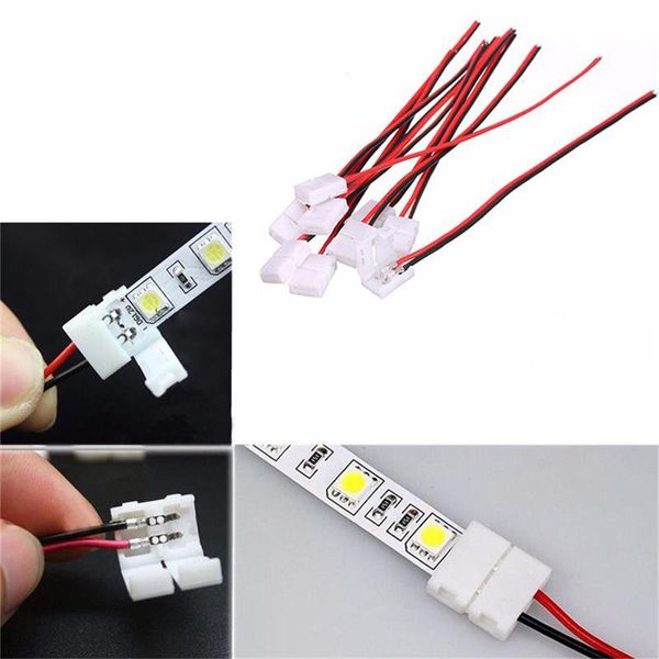 other lighting accessories 1/10pcs pcb cable 2 pin led strip connectors 3528/ 8mm / 10mm width ribbon adapter wholesale
other lighting accessories 1/10pcs pcb cable 2 pin led strip connectors 3528/ 8mm / 10mm width ribbon adapter wholesale