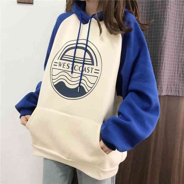 women oversized hoodies harajuku korean student pullover print loose female sweatshirt kpop streetwear alphabeter, Black
women oversized hoodies harajuku korean student pullover print loose female sweatshirt kpop streetwear alphabeter, Black