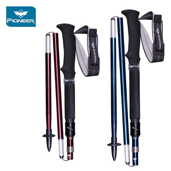pioneer 2pcs/ pair 5 section folding ultra-light trekking nordic alpenstocks aluminum carbon tungsten hiking walking sticks pole poles
pioneer 2pcs/ pair 5 section folding ultra-light trekking nordic alpenstocks aluminum carbon tungsten hiking walking sticks pole poles