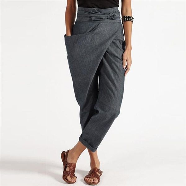 women's pants & capris irregular 2021 high waist for women ladies elastic casual female summer trousers, Black;white
women's pants & capris irregular 2021 high waist for women ladies elastic casual female summer trousers, Black;white