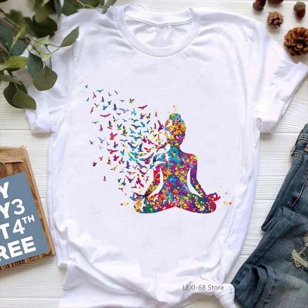 watercolor breathe chakra symbols yoga women print bird om aum buddha meditation tie die femme, White
watercolor breathe chakra symbols yoga women print bird om aum buddha meditation tie die femme, White