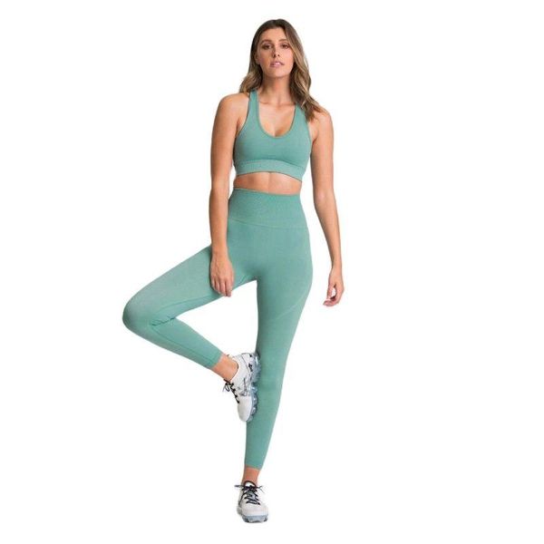 yoga outfit green sport suit women's breathable stretchy pants + bra 2pcs set gym running fitness wear seamless leggings
yoga outfit green sport suit women's breathable stretchy pants + bra 2pcs set gym running fitness wear seamless leggings