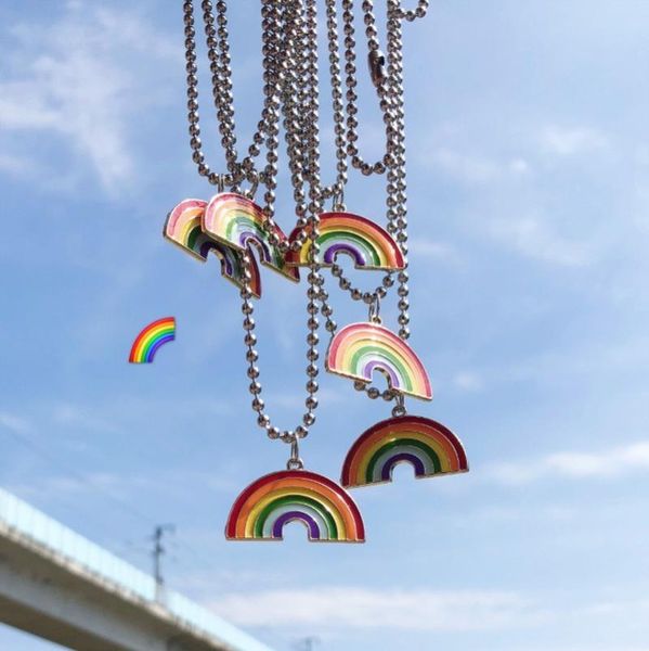 pendant necklaces fashion jewelry rainbow necklace sweater chain beads colorful collares mujer collier femme hip hop, Silver
pendant necklaces fashion jewelry rainbow necklace sweater chain beads colorful collares mujer collier femme hip hop, Silver