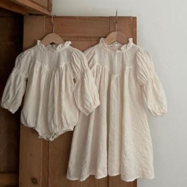 rompers korean toddler girls lace romper solid casual long sleeve jumpsuit for born baby soft linen cotton clothes autumn, Blue
rompers korean toddler girls lace romper solid casual long sleeve jumpsuit for born baby soft linen cotton clothes autumn, Blue