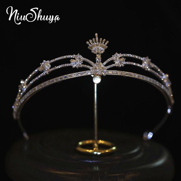 niushuya stunning crystal bridal crowns tiara bride headband wedding party princess diadem headpieces hair accessories clips & barrettes, Golden;silver
niushuya stunning crystal bridal crowns tiara bride headband wedding party princess diadem headpieces hair accessories clips & barrettes, Golden;silver