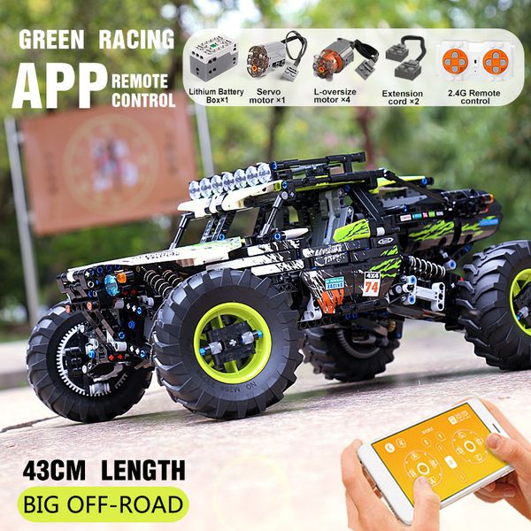 yeshin app technic compatible with moc-19517 4wd rc buggy car model building blocks bricks kids christmas toys gifts q1214
yeshin app technic compatible with moc-19517 4wd rc buggy car model building blocks bricks kids christmas toys gifts q1214