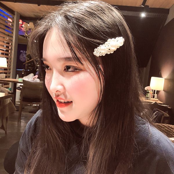 ins style clip versatile pearl hairpin fashion net red bb hairpin simple personality headdress, Golden;silver
ins style clip versatile pearl hairpin fashion net red bb hairpin simple personality headdress, Golden;silver
