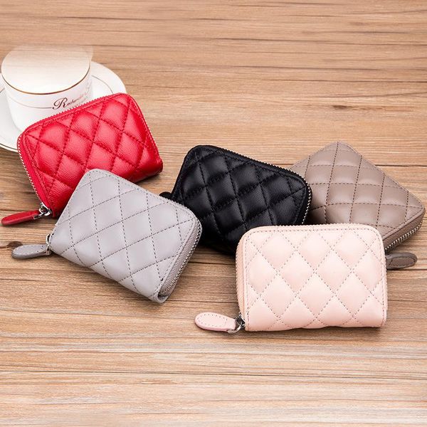 card holders genuine leather women business holder wallet bank for case id ladies coin purse small, Brown;gray
card holders genuine leather women business holder wallet bank for case id ladies coin purse small, Brown;gray