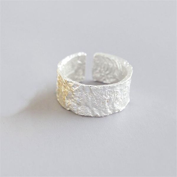 new simple creative irregular bump wide 925 sterling silver jewelry fashion personality tree pattern opening rings sr464, Golden;silver
new simple creative irregular bump wide 925 sterling silver jewelry fashion personality tree pattern opening rings sr464, Golden;silver