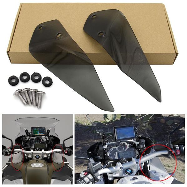 motorcycle windshield smoke/clear side windscreen airflow panel wind deflectors for r1200gs k51 2014-2021
motorcycle windshield smoke/clear side windscreen airflow panel wind deflectors for r1200gs k51 2014-2021
