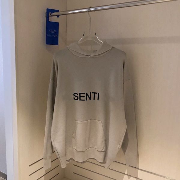 21 early autumn new es + high street knitted wool loose round neck pullover hooded couple's sweater, Black
21 early autumn new es + high street knitted wool loose round neck pullover hooded couple's sweater, Black