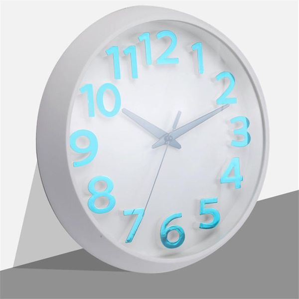 wall clocks white clock 12 inch modern silent living room simple large 3d stereo digital quartz home bedroom el lobby watch
wall clocks white clock 12 inch modern silent living room simple large 3d stereo digital quartz home bedroom el lobby watch
