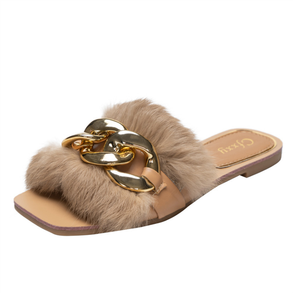 slippers large size 41 42 woman fashion chain plush flat sandals women's furry fluffy slides personality fur white black ladies
slippers large size 41 42 woman fashion chain plush flat sandals women's furry fluffy slides personality fur white black ladies