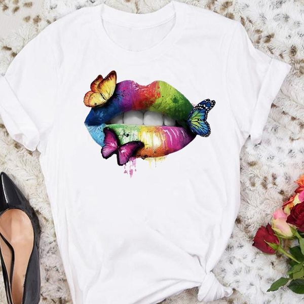 women's t-shirt women cartoon butterfly ladies watercolor summer sweet tshirts fashion clothes stylish t lady print tee, White
women's t-shirt women cartoon butterfly ladies watercolor summer sweet tshirts fashion clothes stylish t lady print tee, White