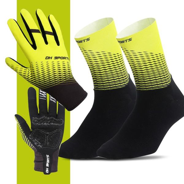 cycling gloves 1pair full finger socks men women anti-slip sports bike mittens bicycle sock set, Black
cycling gloves 1pair full finger socks men women anti-slip sports bike mittens bicycle sock set, Black