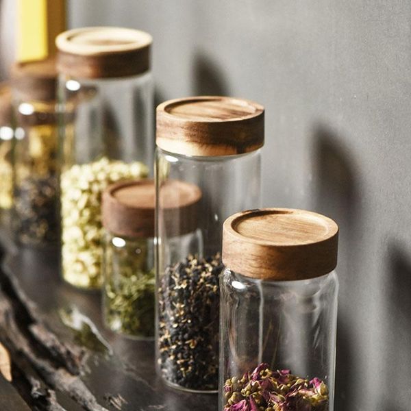 storage bottles & jars transparent glass jar with lid kitchen supplies box cereal dispenser containers
storage bottles & jars transparent glass jar with lid kitchen supplies box cereal dispenser containers