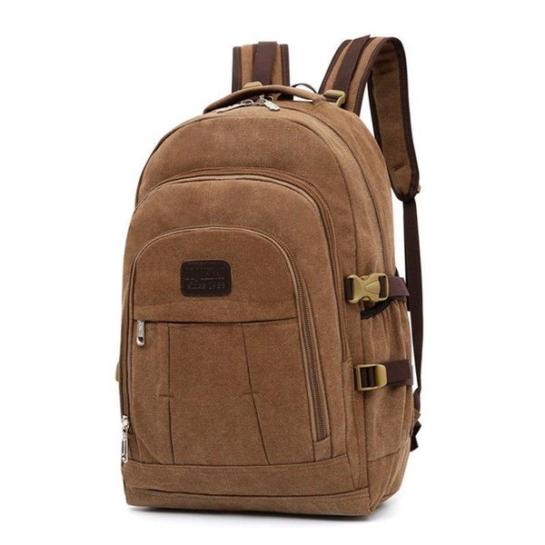 classics men's canvas backpack strong safety buckle schoolbag with thick straps decompression lapbag for men
classics men's canvas backpack strong safety buckle schoolbag with thick straps decompression lapbag for men