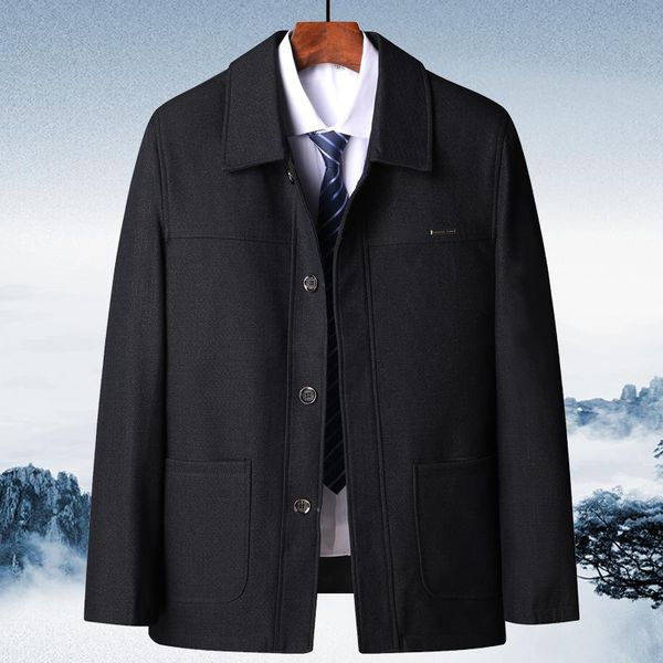 autumn father's coat thin jacket middle-aged and old men's clothes spring casual 60 years jackets, Black;brown
autumn father's coat thin jacket middle-aged and old men's clothes spring casual 60 years jackets, Black;brown