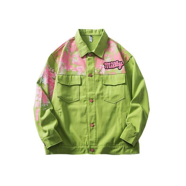 women's jackets autumn spring women jeans coat cotton letter outerwear full turn-down collar single breasted girls euro-america style, Black;brown
women's jackets autumn spring women jeans coat cotton letter outerwear full turn-down collar single breasted girls euro-america style, Black;brown